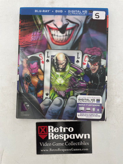 Necessary Evil Super-Villains of DC Comics - Blu-Ray/DVD (Sealed)