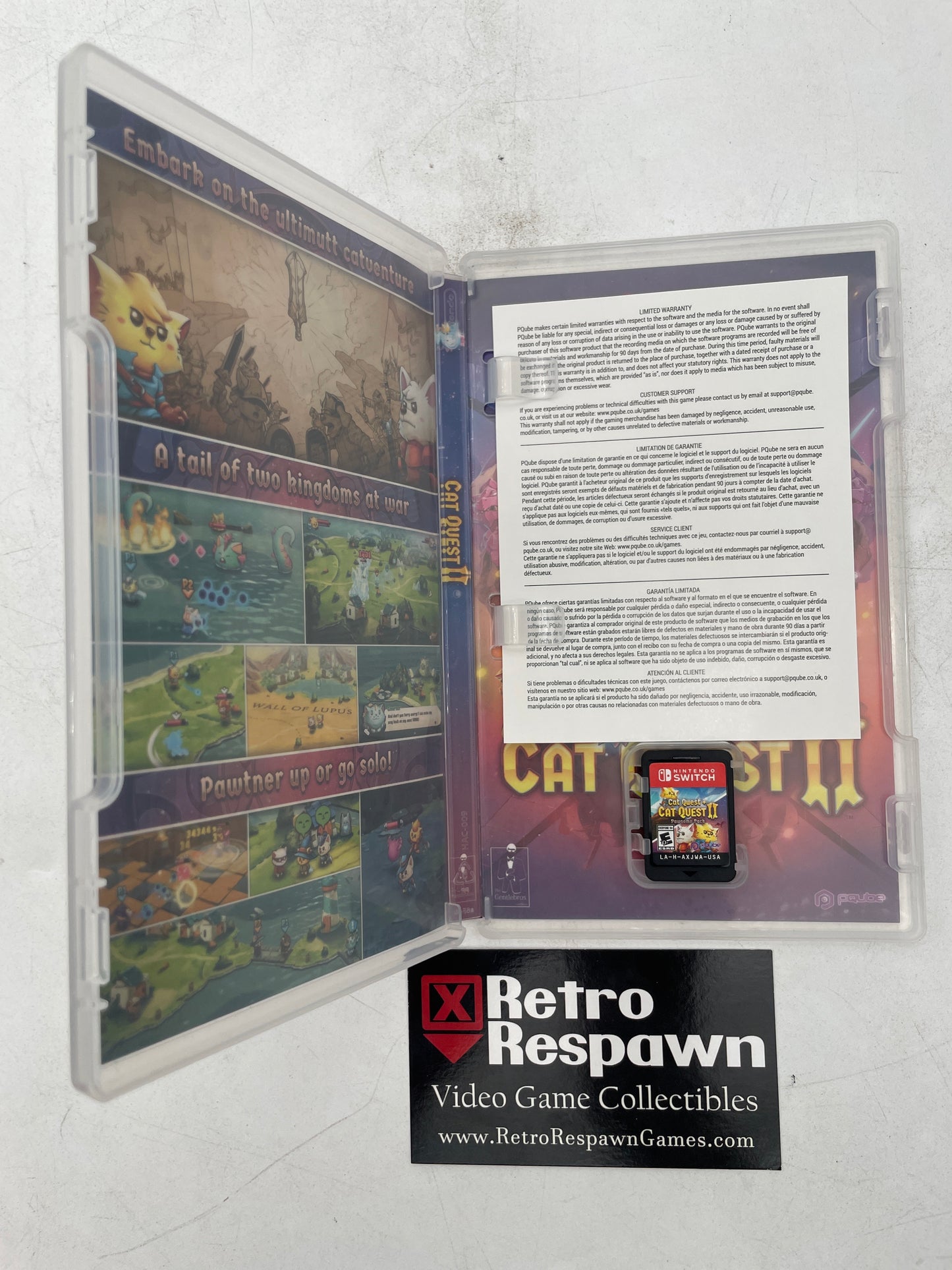 Cat Quest + Cat Quest II Pawsome Pack - Nintendo Switch (Complete)