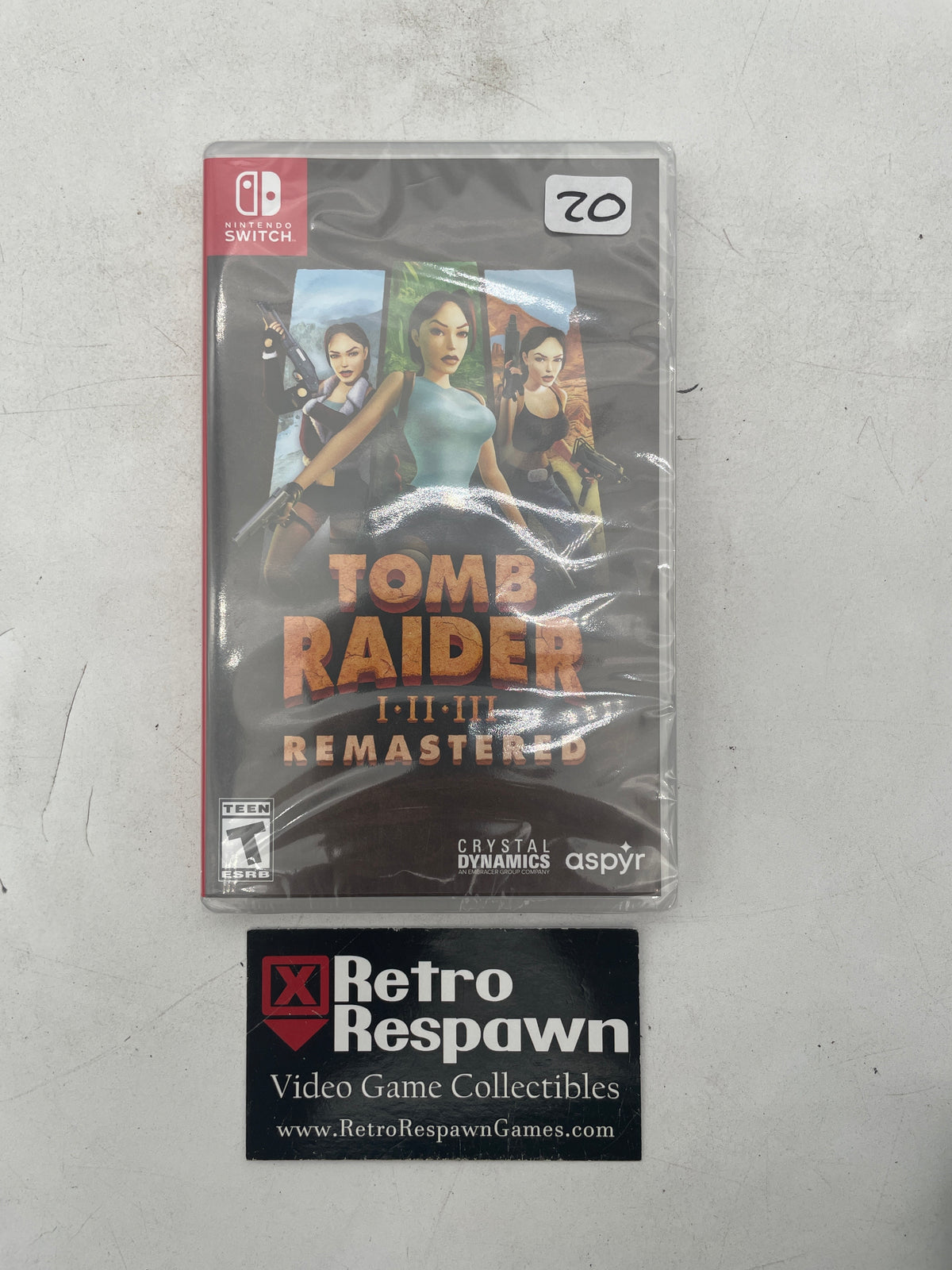 Tomb Raider I-III Remastered - Nintendo Switch (Sealed)