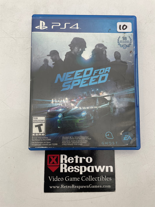 Need for Speed - Playstation 4 (Complete)
