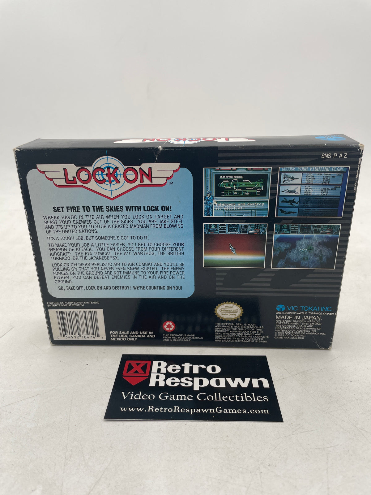 Lock On - Super Nintendo (Complete)