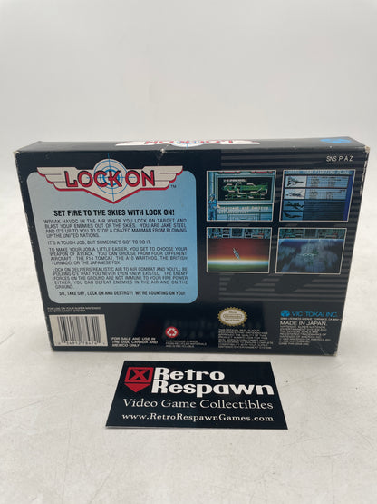 Lock On - Super Nintendo (Complete)