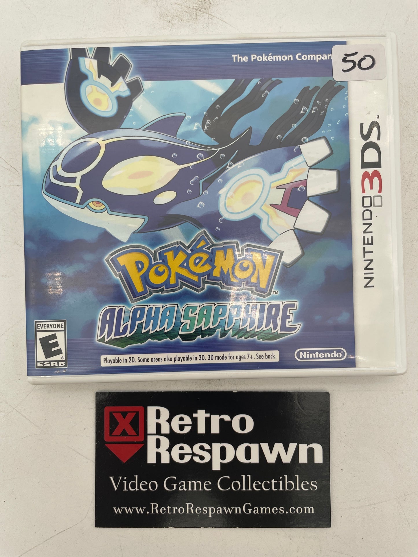 Pokemon Alpha Sapphire - Nintendo 3DS (Complete)