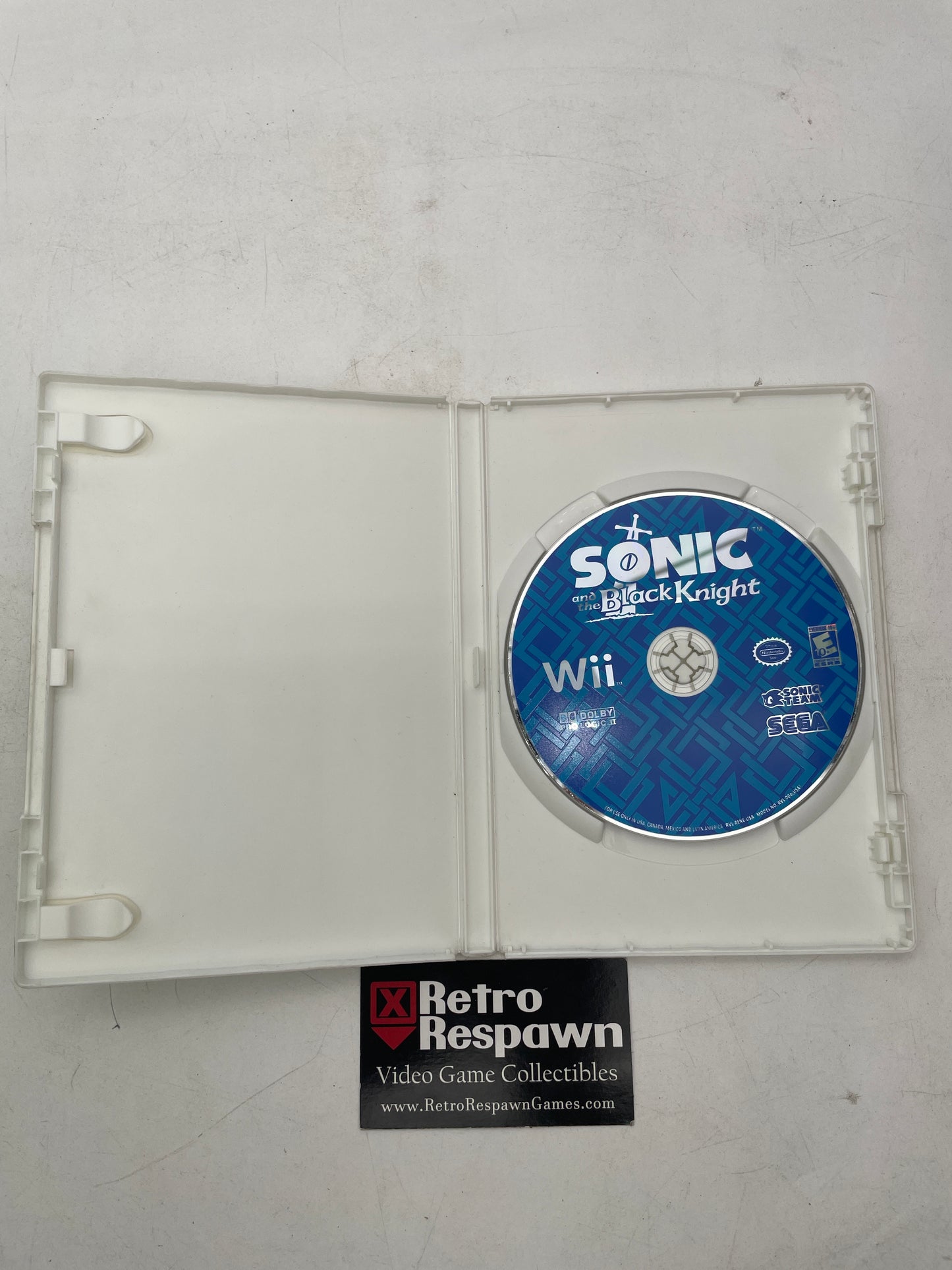 Sonic and the Black Knight - Wii (Missing Manual)