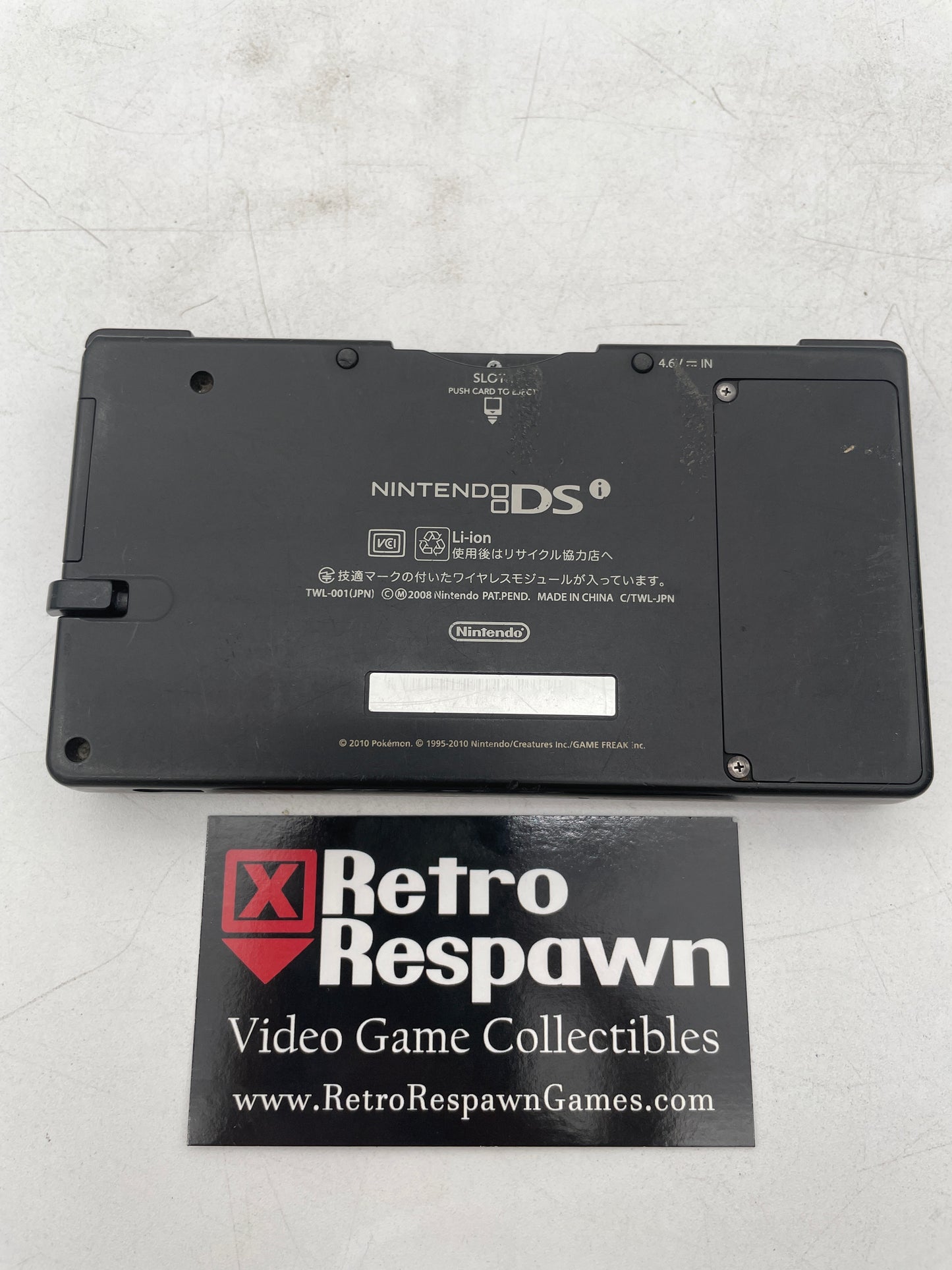 Pokemon Black Nintendo DSI Console - JP Nintendo DS (Console + Charger)