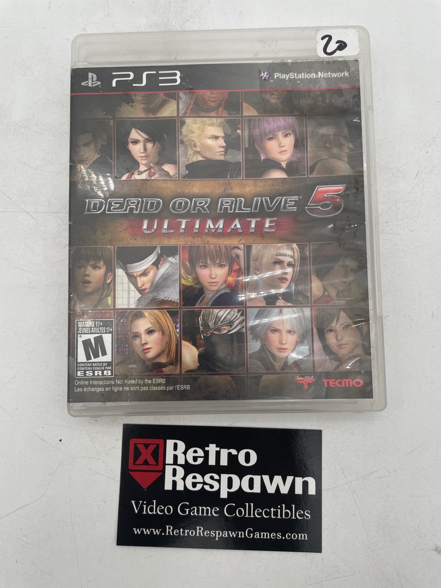 Dead or Alive 5 Ultimate - Playstation 3 (Missing Manual)