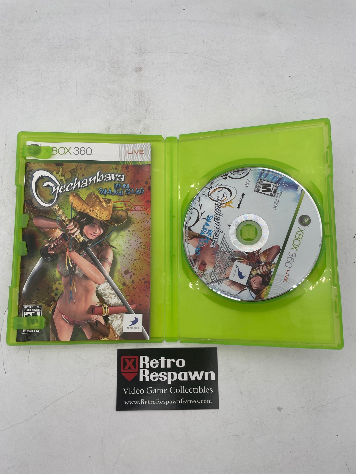 Onechanbara Bikini Samurai Squad - Xbox 360 (Complete)