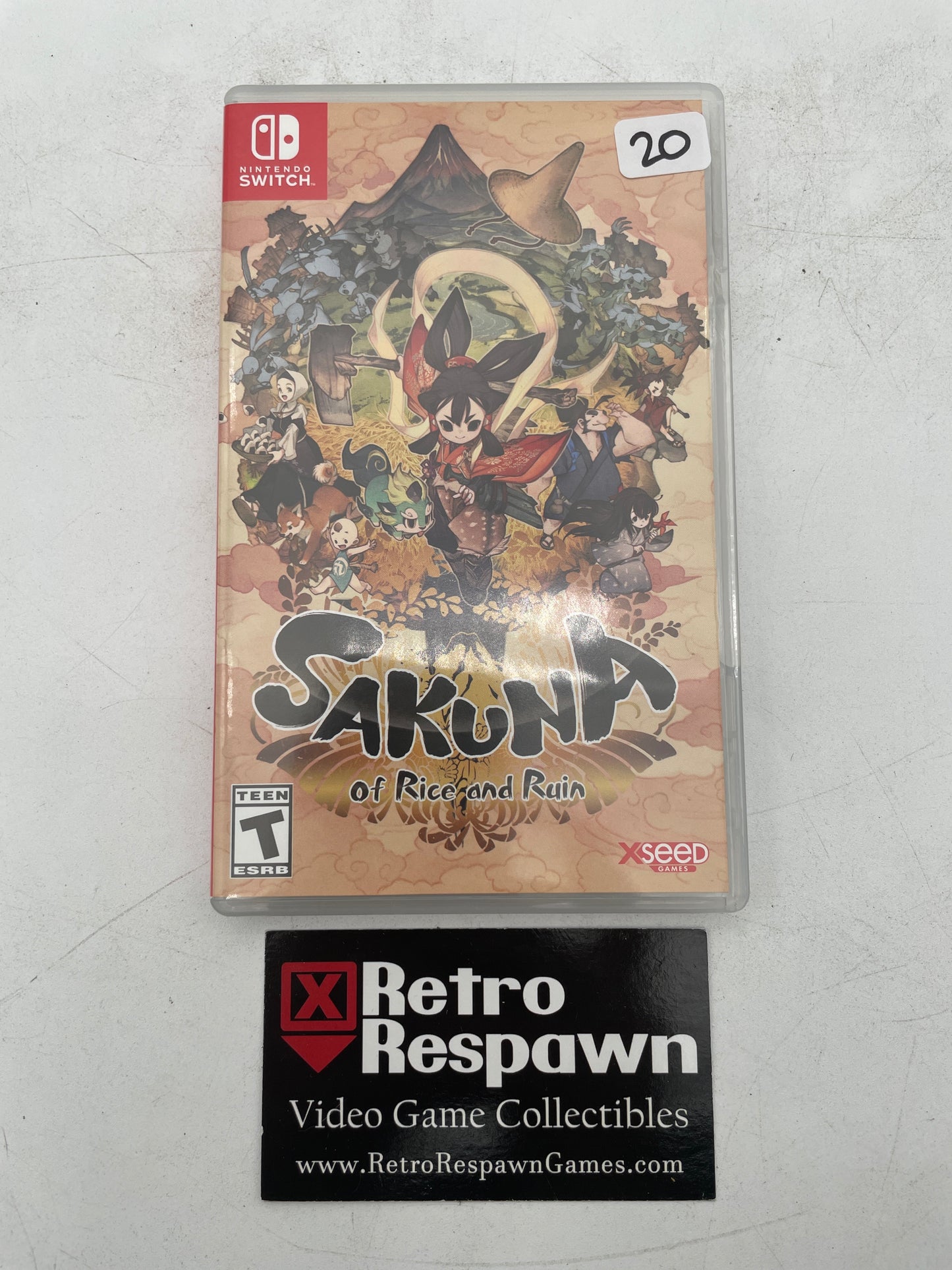 Sakuna: Of Rice and Ruin - Nintendo Switch (Complete)