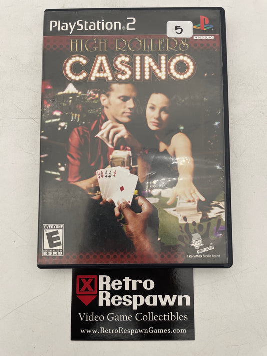 High Rollers Casino - Playstation 2 (Complete)