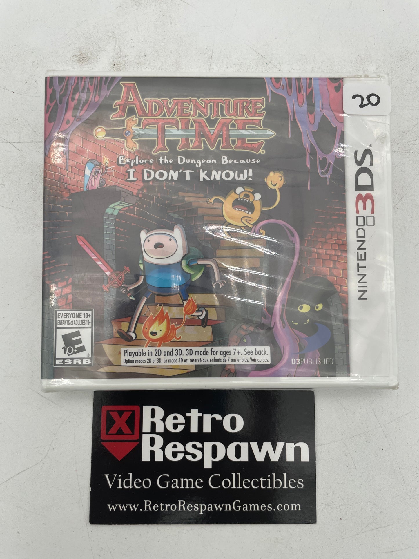 Adventure Time: Explore the Dungeon Because I Don't Know - Nintendo 3DS (Sealed)