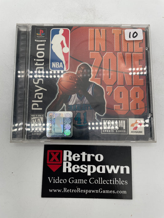 NBA in the Zone '98 - Playstation (Complete)
