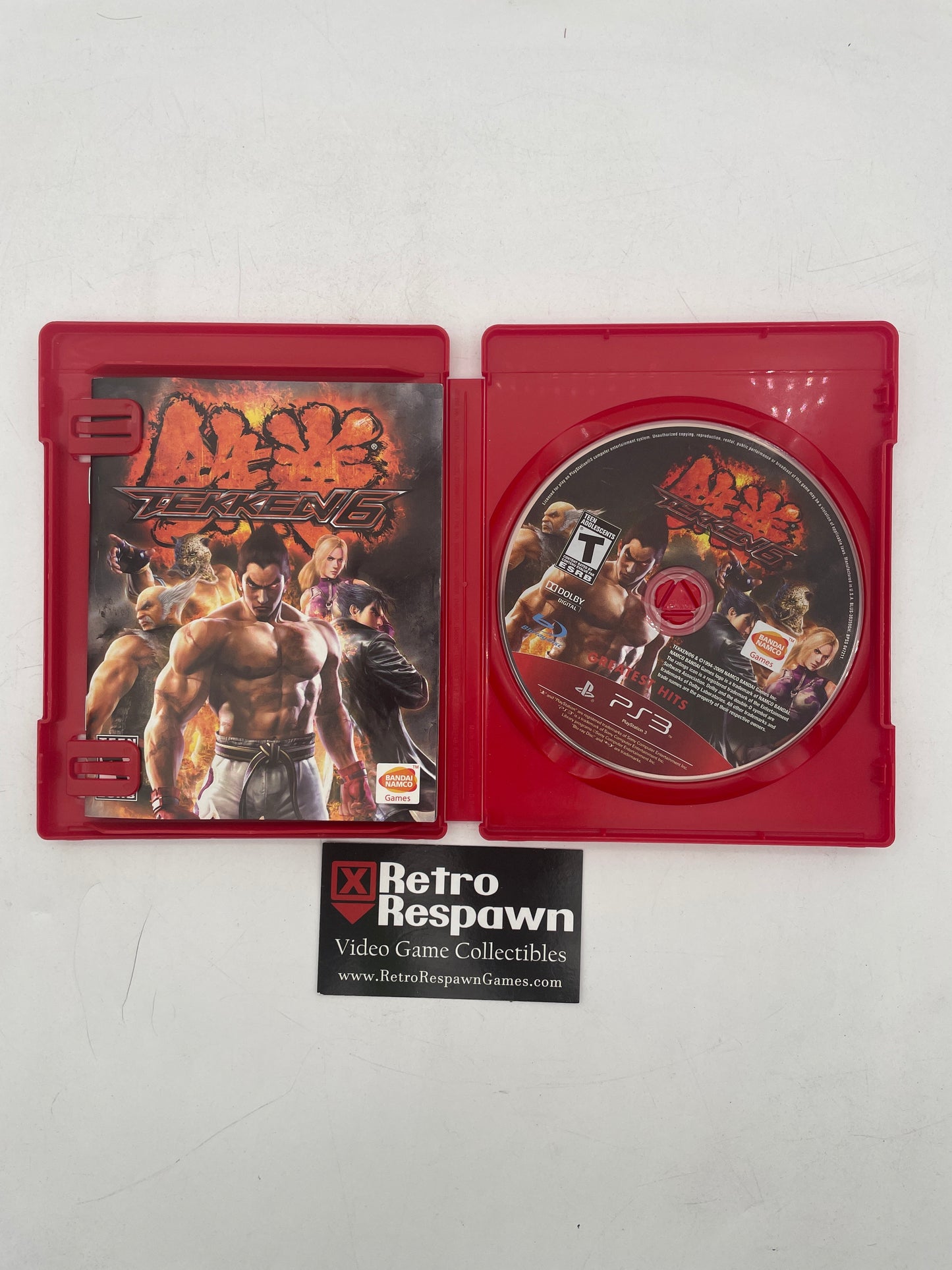 Tekken 6 [Greatest Hits] - Playstation 3 (Complete)