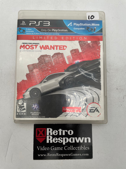Need for Speed Most Wanted [Limited Edition] - Playstation 3 (Complete)