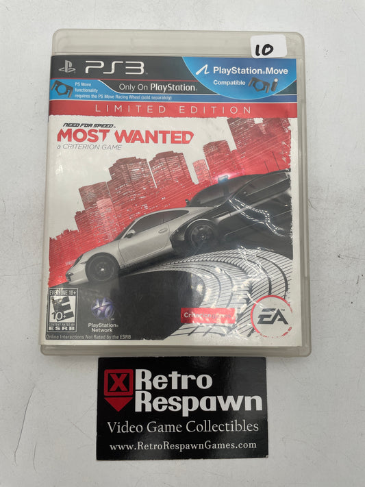 Need for Speed Most Wanted [Limited Edition] - Playstation 3 (Complete)