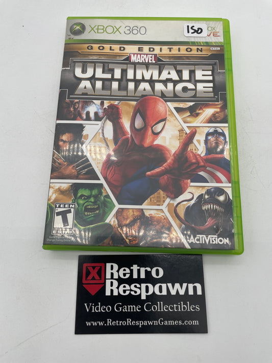 Marvel Ultimate Alliance Gold - Xbox 360 (Complete)
