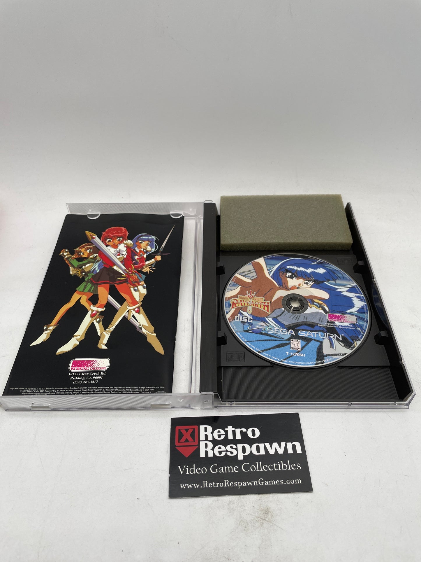 Magic Knight Rayearth - Sega Saturn (Complete)