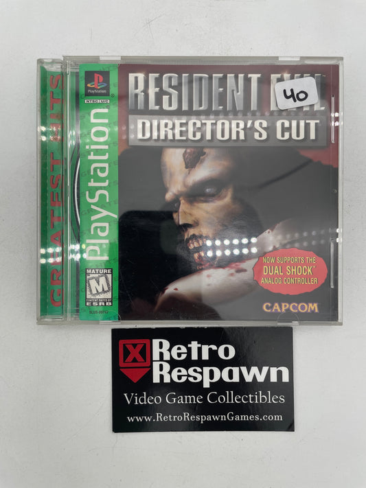 Resident Evil Director's Cut [Greatest Hits] - Playstation (Complete)
