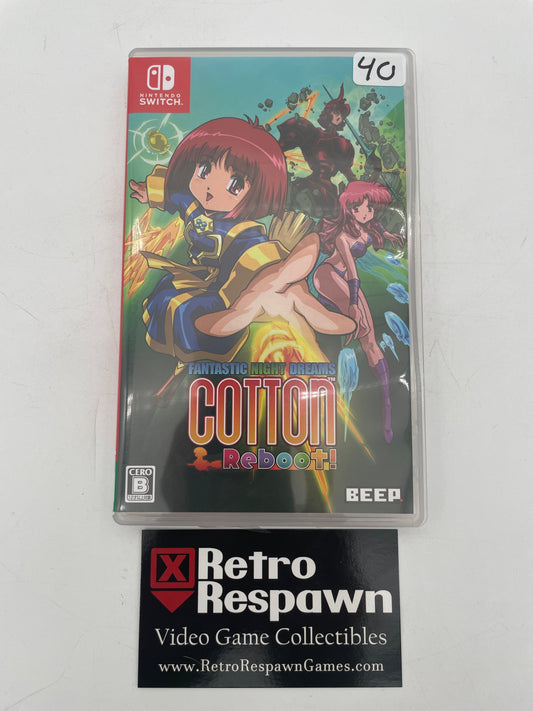 Cotton Reboot - JP Nintendo Switch (Complete)