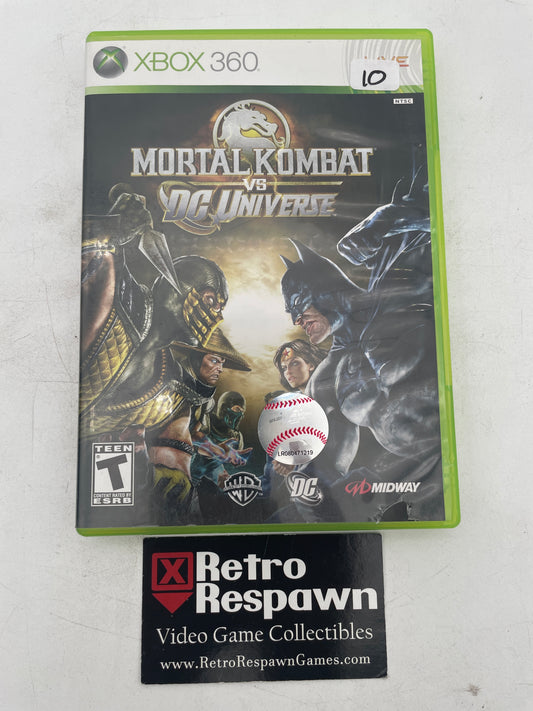 Mortal Kombat Vs. DC Universe [Platinum Hits] - Xbox 360 (Complete)