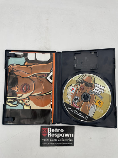 Grand Theft Auto San Andreas - Playstation 2 (Complete)