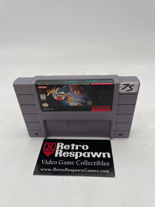 Street Fighter Alpha 2 - Super Nintendo (Game Only)