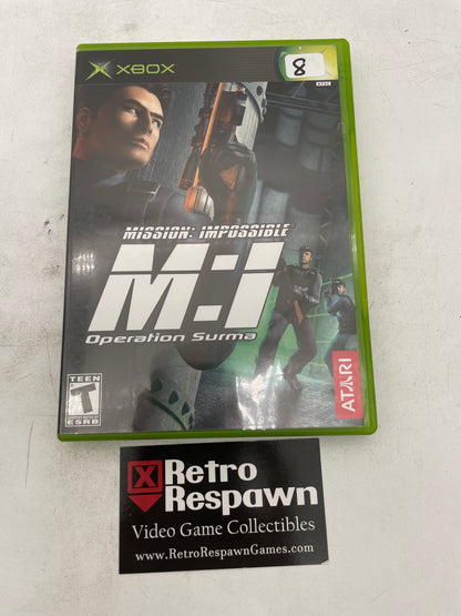 Mission Impossible Operation Surma - Xbox (Complete)