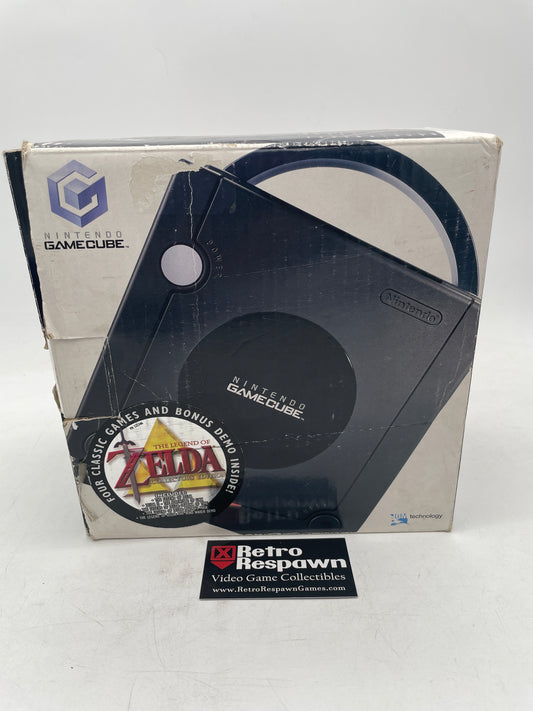 Black GameCube System Zelda Bundle - Gamecube (Complete)