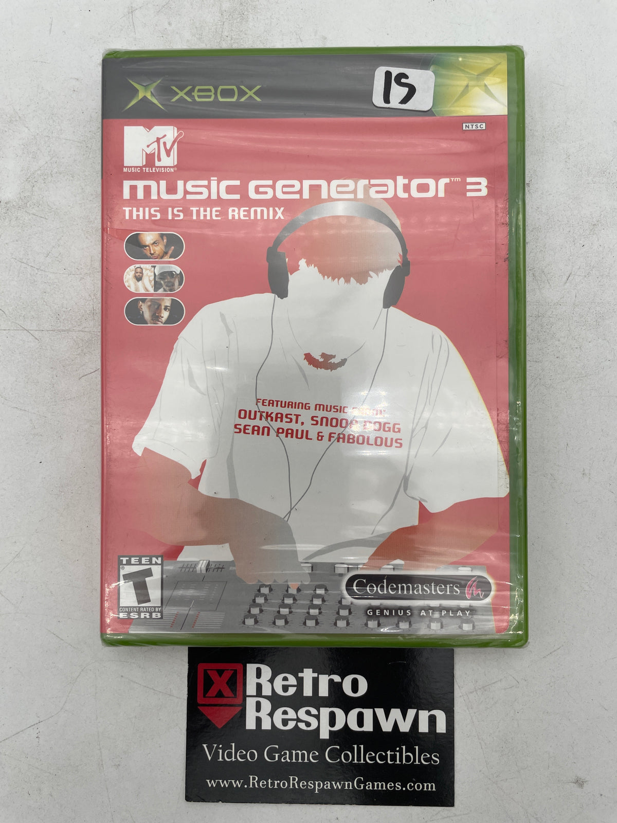 MTV Music Generator 3 This is the Remix - Xbox (Sealed)