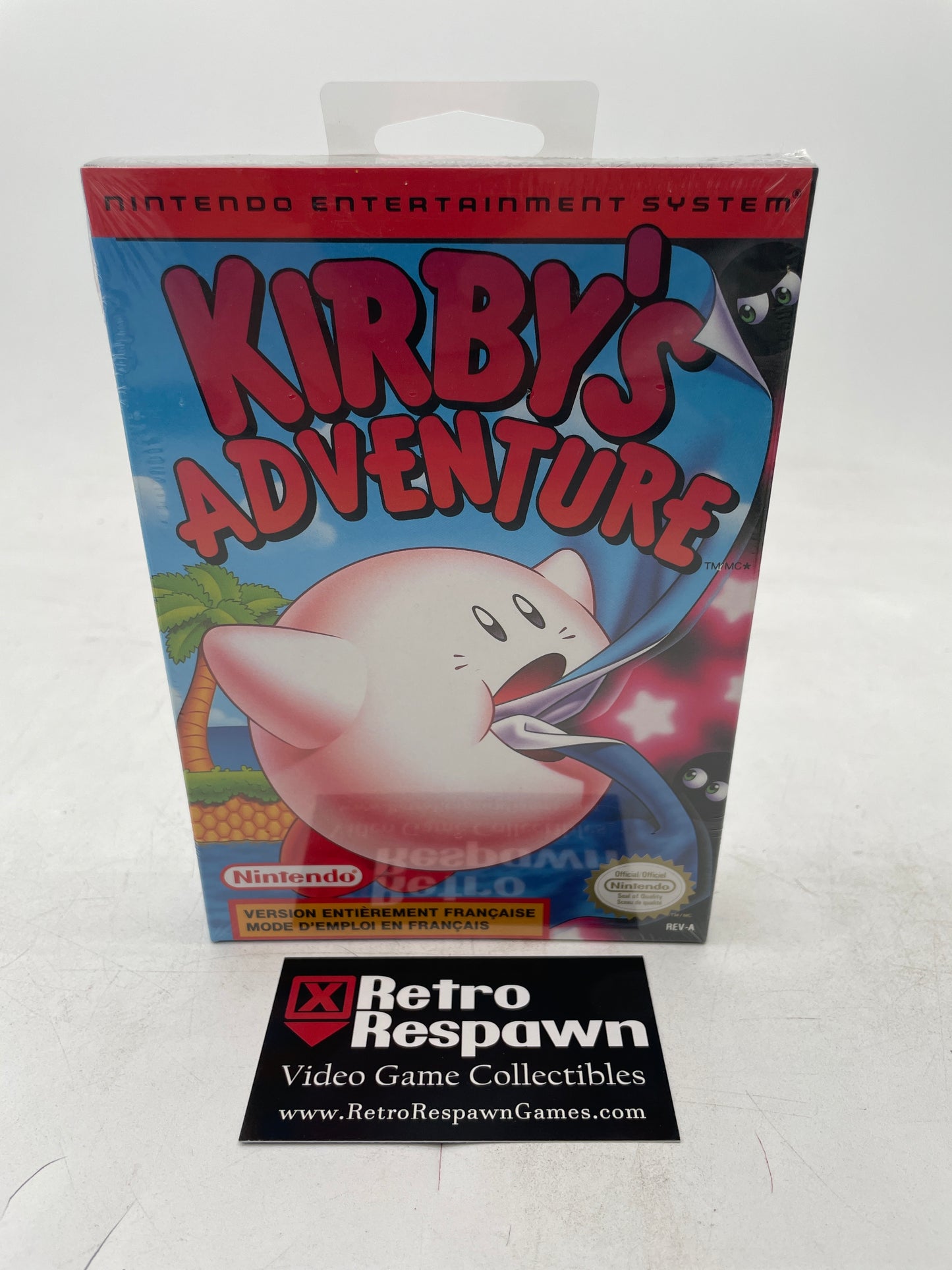 Kirby's Adventure - French NES (Sealed)