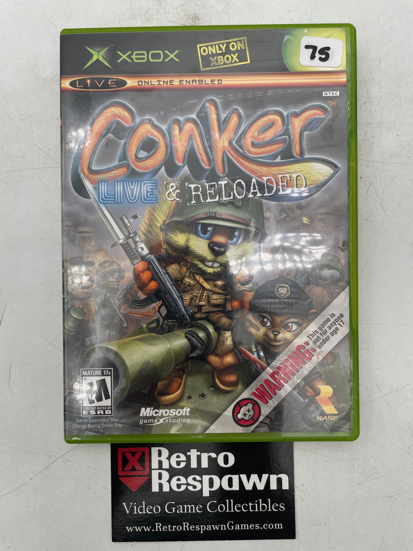 Conker Live and Reloaded - Xbox (Complete)