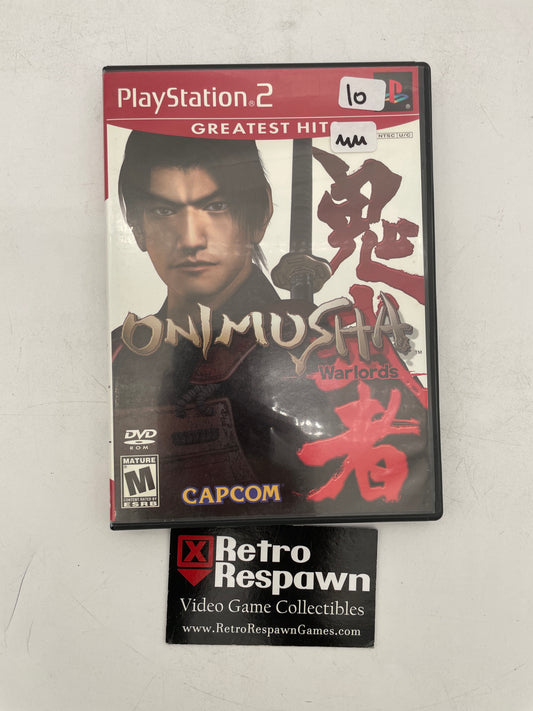 Onimusha Warlords [Greatest Hits] - Playstation 2 (Missing Manual)