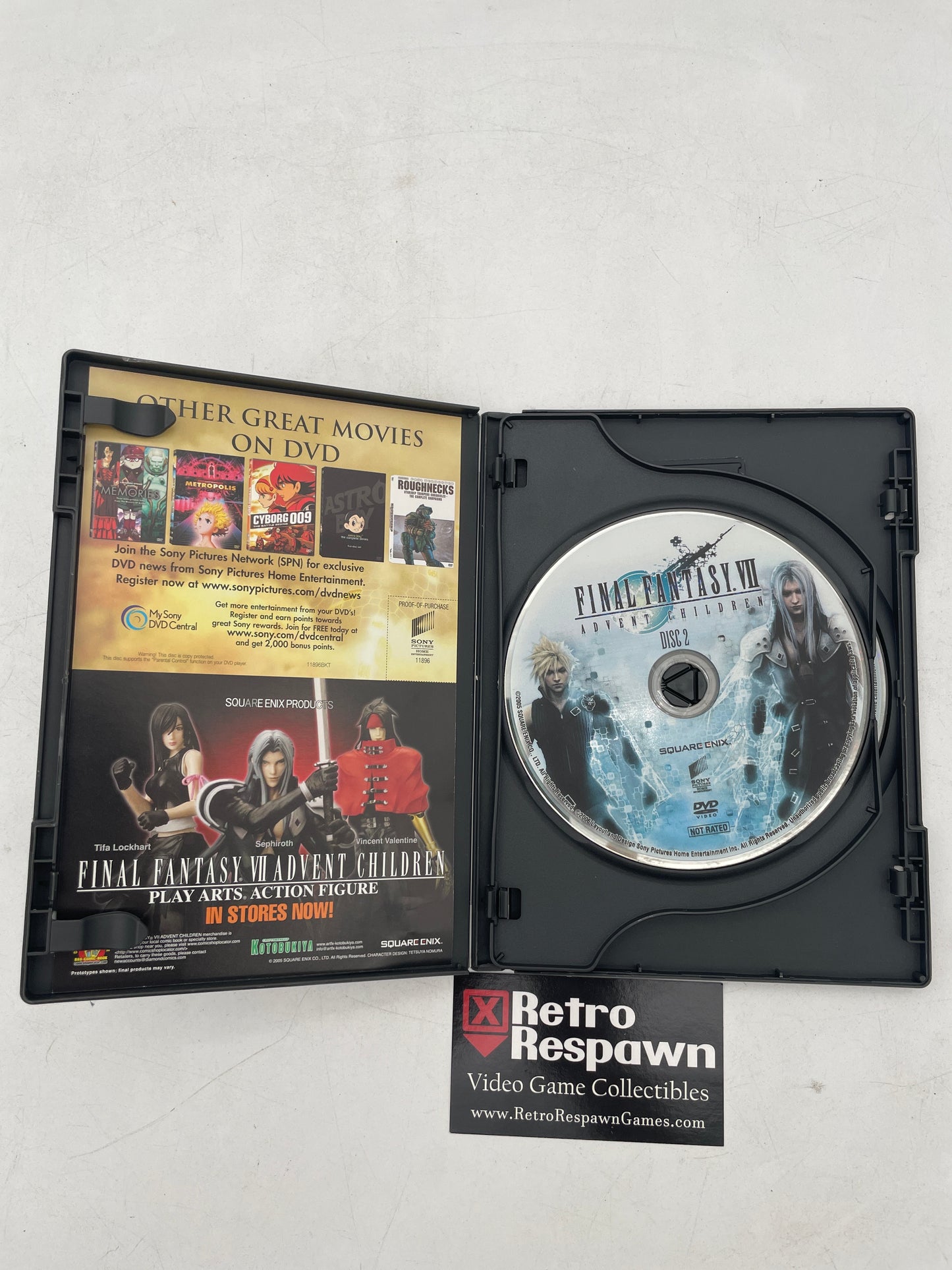 Final Fantasy VII Advent Children  2 Disc Special Edition [DVD] (Complete)
