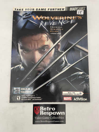 Wolverine’s Revenge Official Strategy Guide - Brady Games (Used)