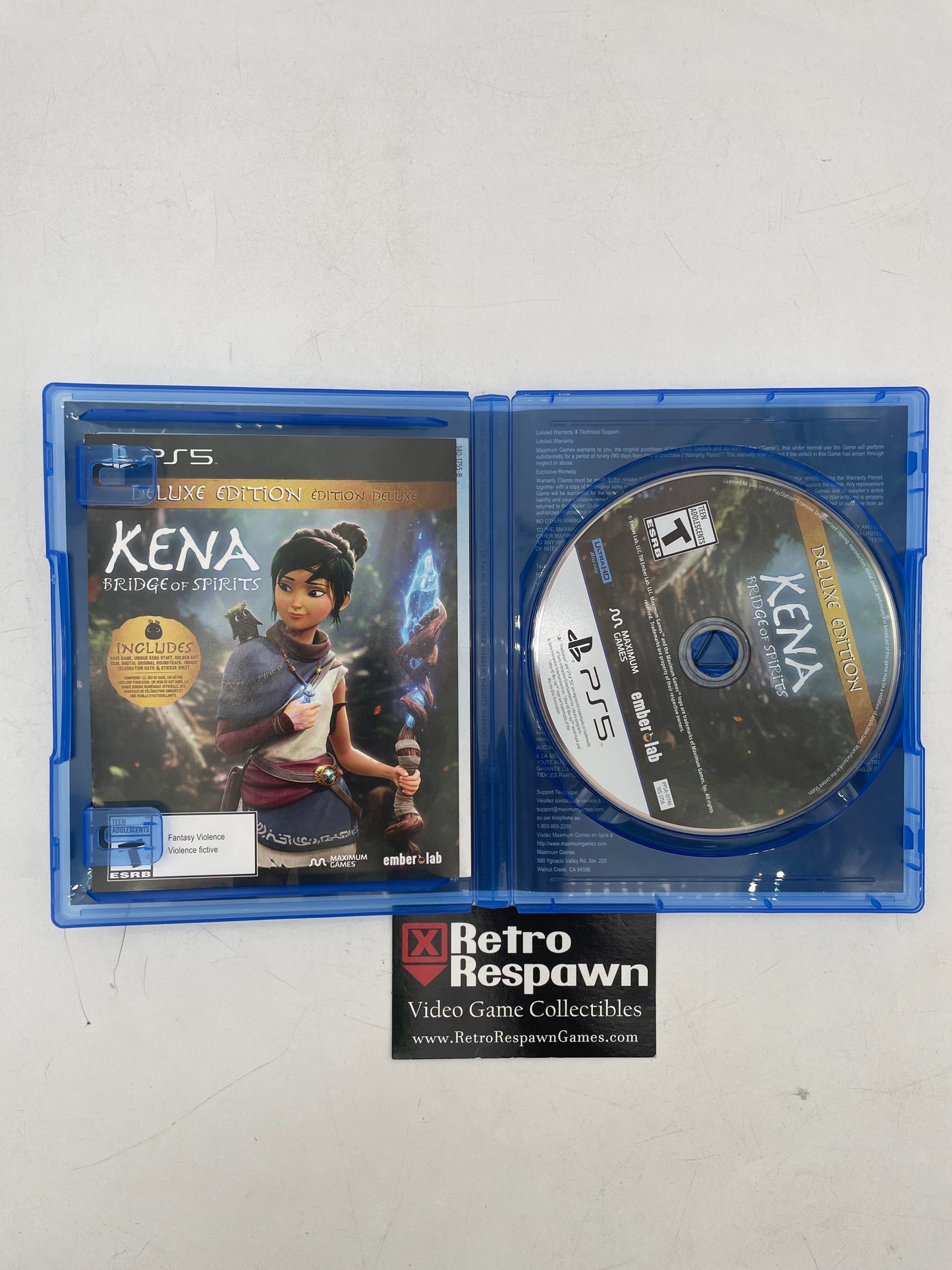 Kena: Bridge of Spirits [Deluxe Edition] - Playstation 5 (Complete)