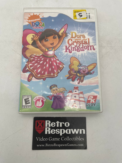 Dora the Explorer: Dora Saves the Crystal Kingdom - Wii (Complete)