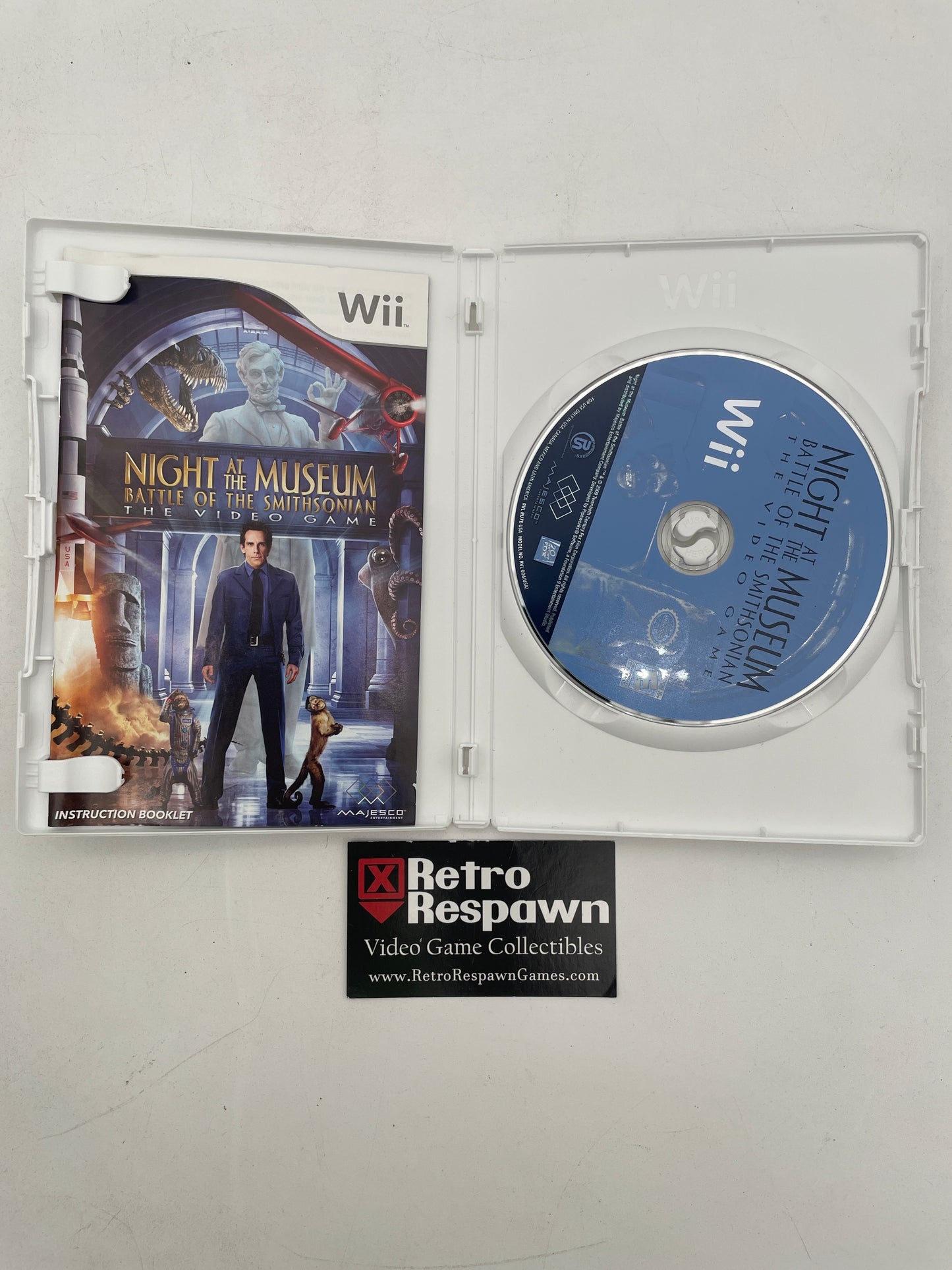 Night at the Museum Battle of the Smithsonian - Wii (Complete)