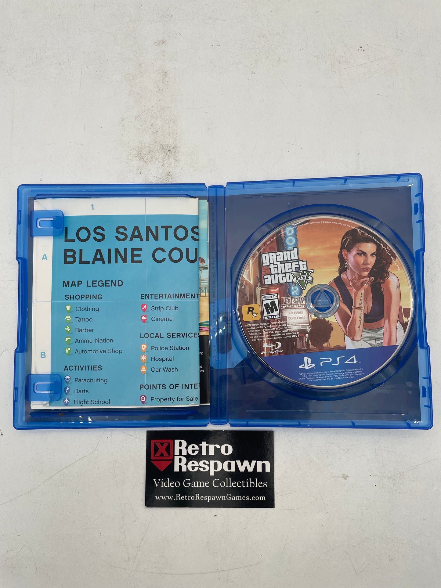 Grand Theft Auto V [Premium Edition] - Playstation 4 (Complete)