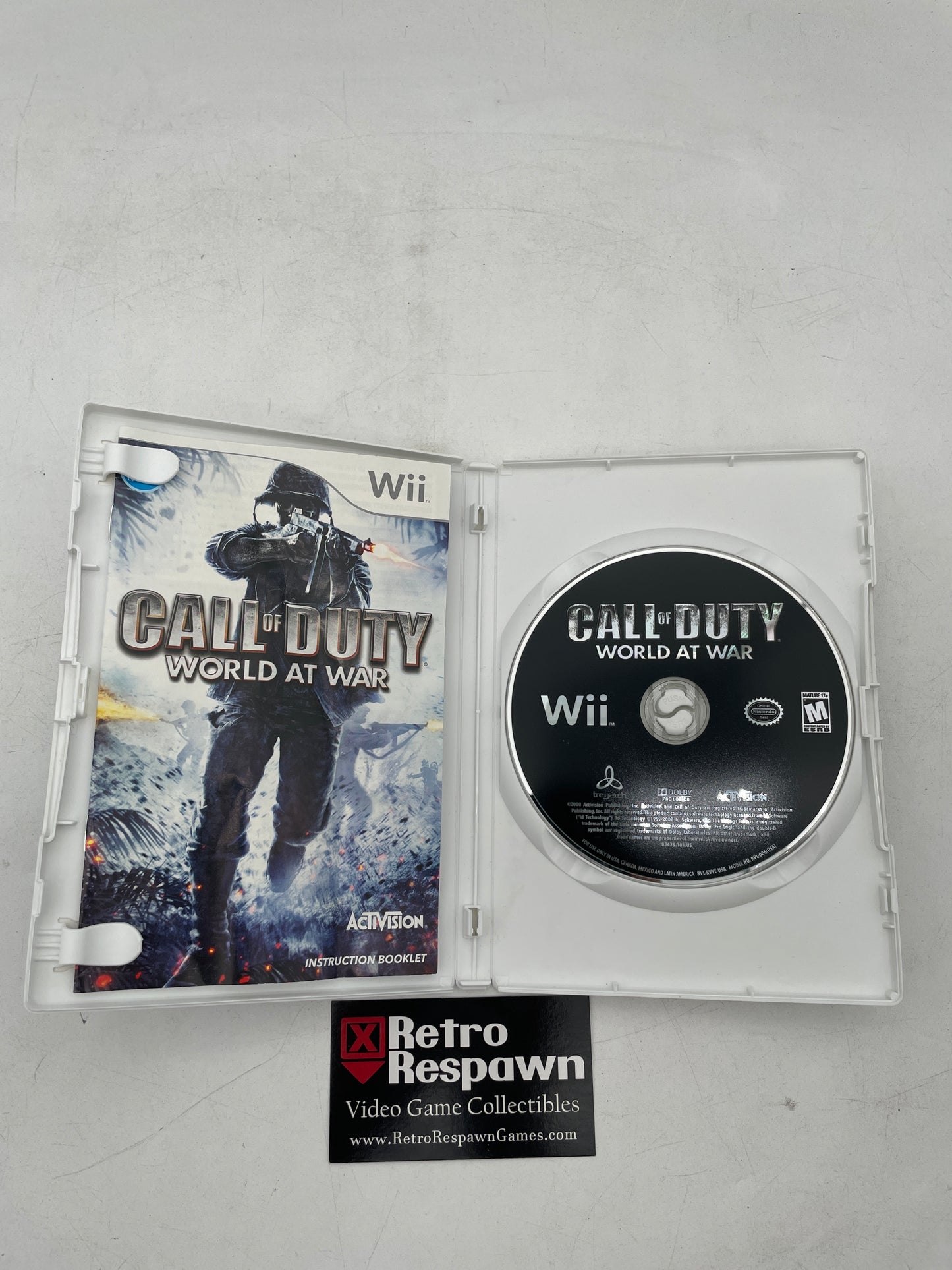 Call of Duty World at War - Wii (Complete)