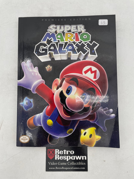 Super Mario Galaxy Premiere Edition Guide Book - Prima (Used)