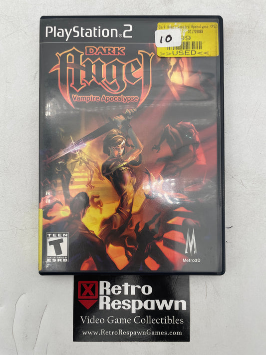 Dark Angel Vampire Apocalypse - Playstation 2 (Complete)