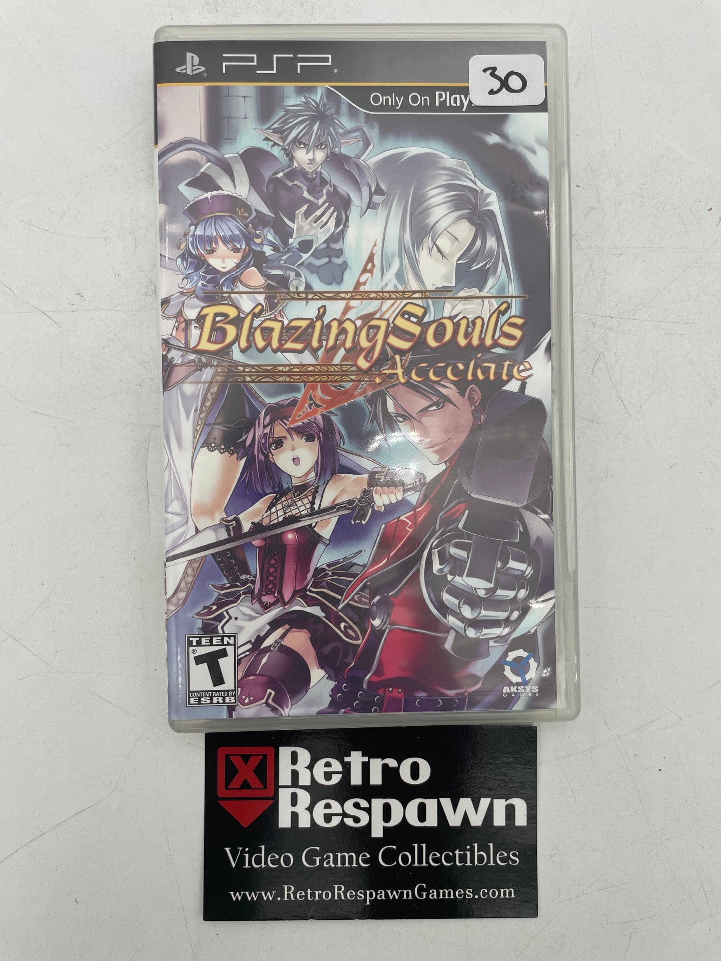 Blazing Souls Accelate - PSP (Complete)