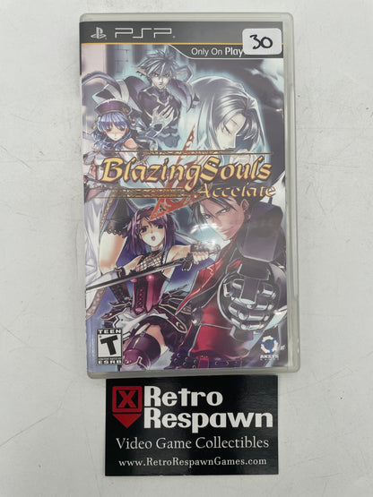 Blazing Souls Accelate - PSP (Complete)
