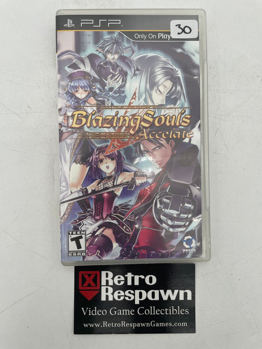 Blazing Souls Accelate - PSP (Complete)