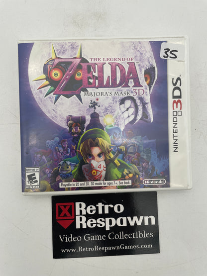 Zelda Majora's Mask 3D - Nintendo 3DS (Complete)