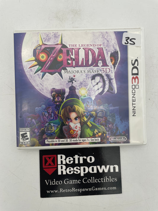 Zelda Majora's Mask 3D - Nintendo 3DS (Complete)