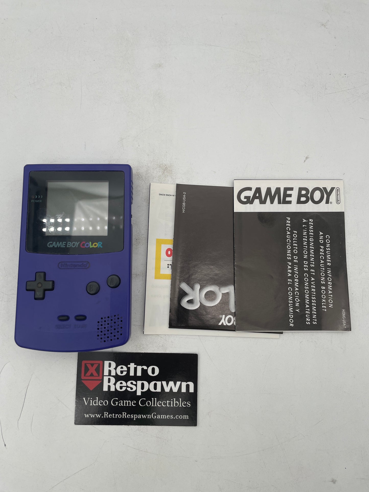 Grape Gameboy Color -Gameboy Color (Complete)