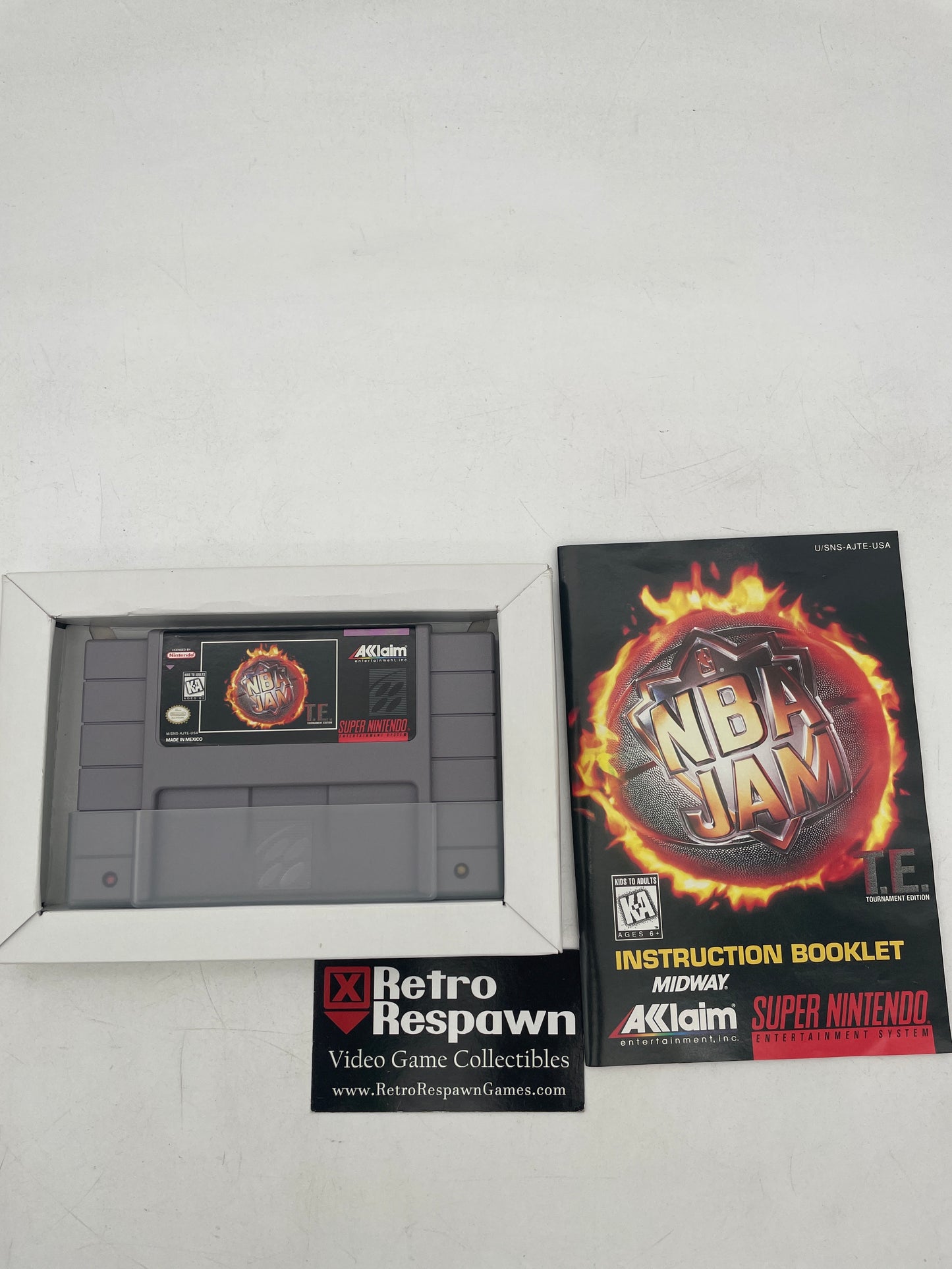 NBA Jam Tournament Edition - Super Nintendo (Complete)