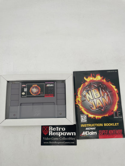 NBA Jam Tournament Edition - Super Nintendo (Complete)