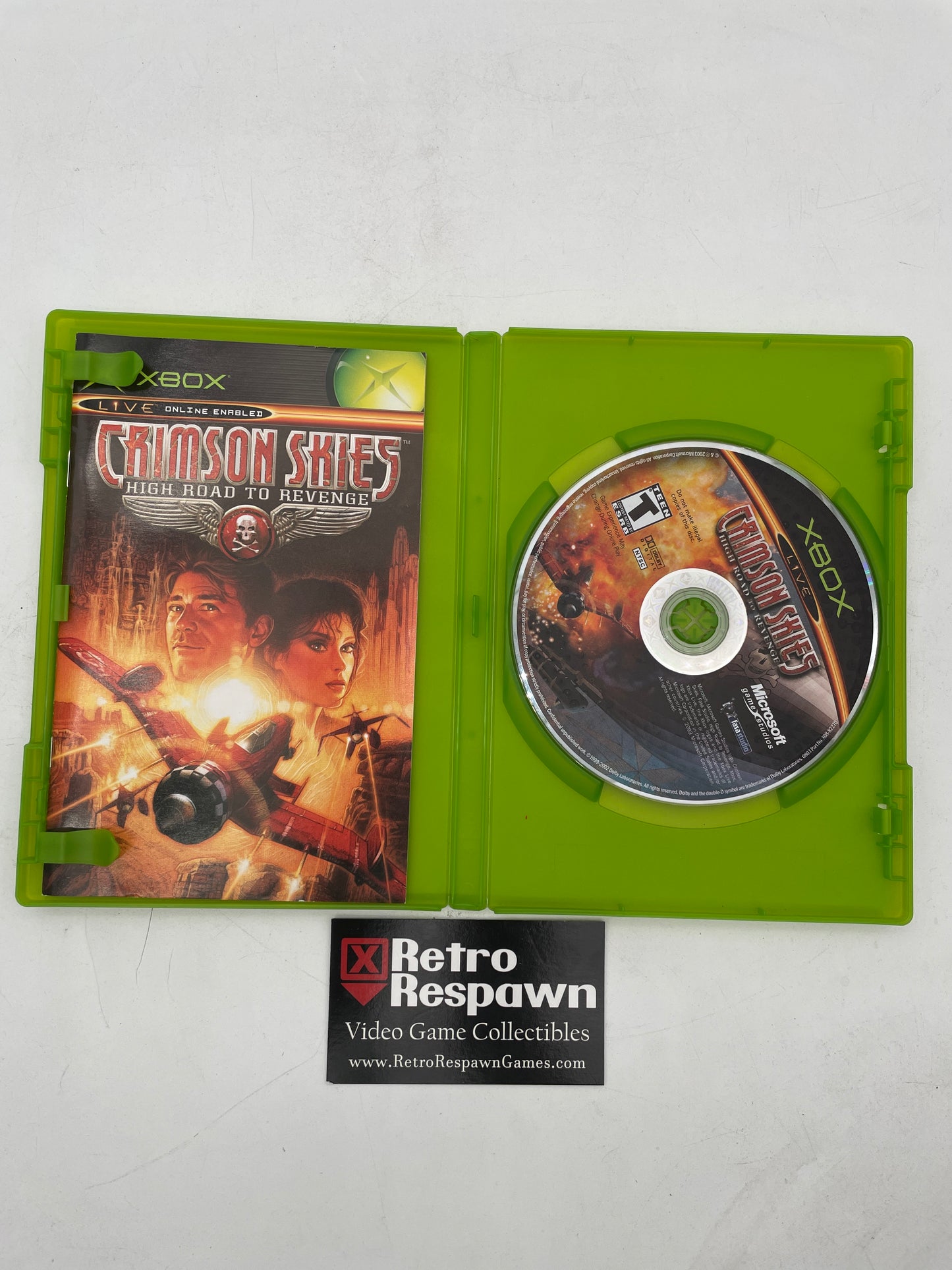Crimson Skies - Xbox (Complete)