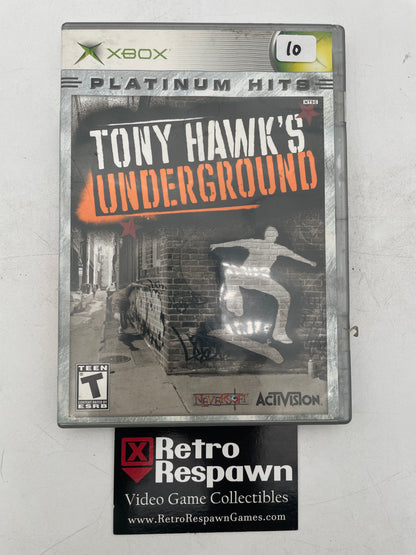Tony Hawk Underground [Platinum Hits] - Xbox (Complete)